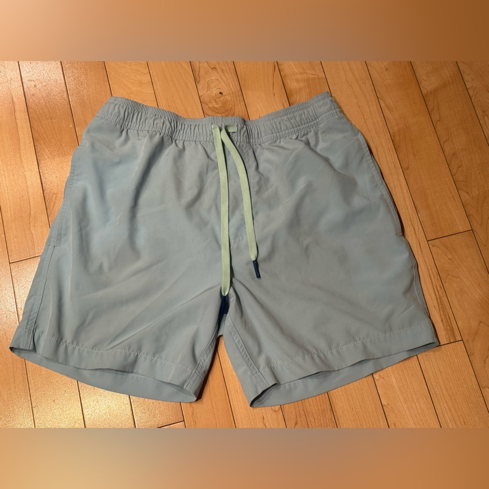 Southern Tide Light Blue Swim Trunks
